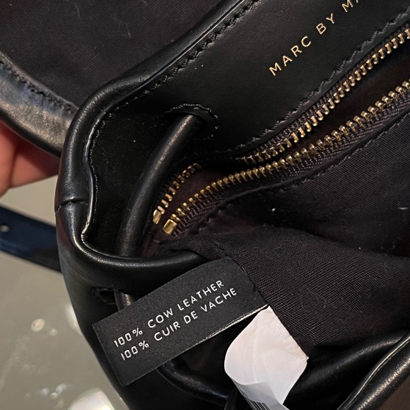 Marc by Marc Jacobs Luna Mini Leather Backpack Black 100% Cow Leather main image 5